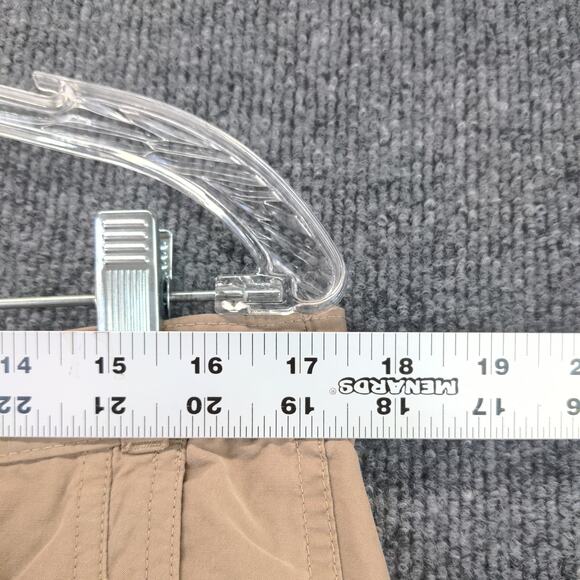 JMS Just My Size Womens Shaped Fit Pants Size 16W Tan Brown Logo - Picture 4 of 11